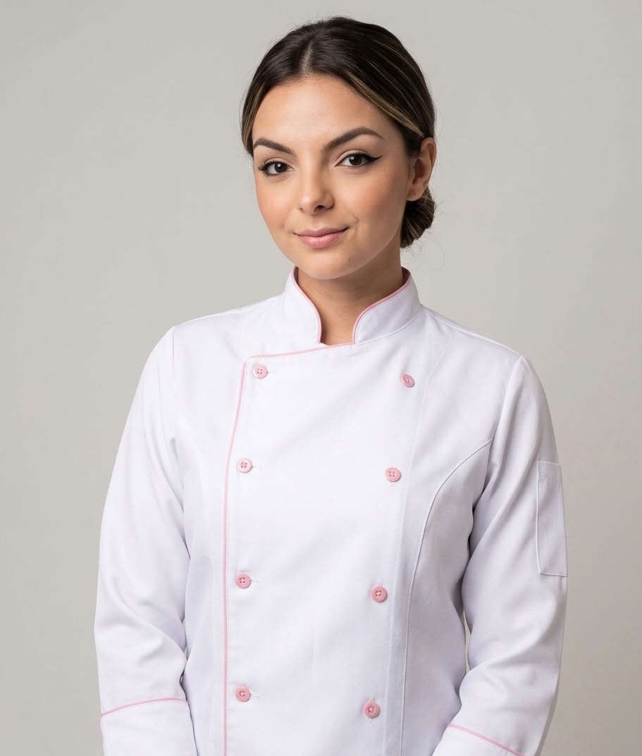 Aline, confeiteira e fundadora da Pimenta Doceria Gourmet